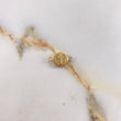 Herraje San Benito  0.75gr / 1.5cm / Liso  Oro Amarillo &
