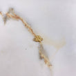 Herraje Huella  0.45gr / 1cm / Liso  Oro Amarillo &