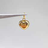 Dije Corazon  0.9gr / 2cm / Liso  Oro Amarillo &