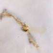 Dije Corazon  0.9gr / 2cm / Liso  Oro Amarillo &