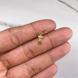 Dije Divino Niño  0.45gr / 1.5cm-Liso  Oro Amarillo &