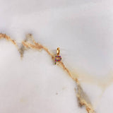 Dije Letra P 0.5gr / 1.5cm / Circones Colores  Oro Amarillo &