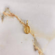 Dije Virgen Milagrosa 0.8gr / 2cm / Troquelado Oro Amarillo &