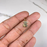 Dije Oso TS 0.7gr / 2cm / Liso  Oro Amarillo &