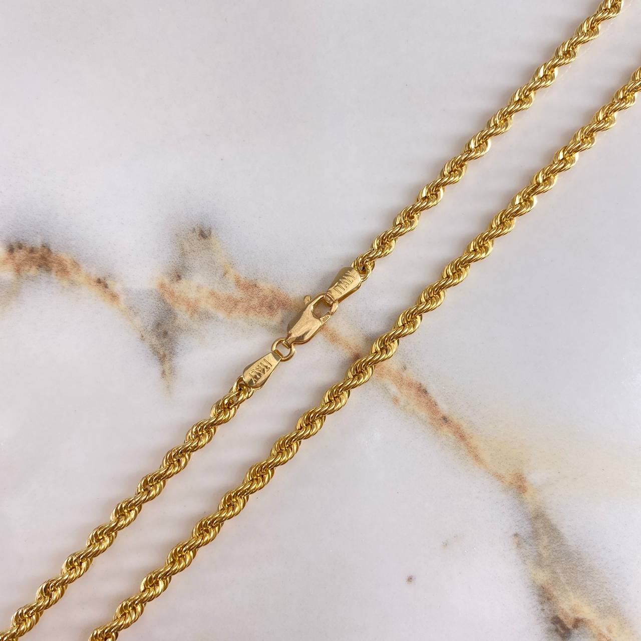 Cadena Lazo 6.4gr / 60cm / 3.25mm Oro Amarillo +3 &