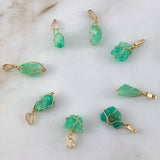 Dije Morralla Esmeralda Grande Oro Amarillo 18K (Joya) ©