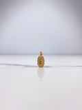 Dije Virgen de Guadalupe 0.6gr / 1.5cm / Silueta Oro Amarillo &