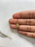 Dije Virgen de Guadalupe 0.5gr / 1.5cm / Silueta Oro Amarillo &