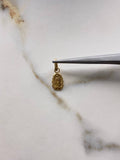 Dije Virgen de Guadalupe 0.5gr / 1.5cm / Silueta Oro Amarillo &