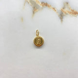 Dije Virgen Guadalupe 0.6gr / 1.5cm / Medalla Oro Amarillo &