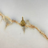 Dije Virgen de Guadalupe 0.75gr / 1.5cm / Diamantada Oro Amarillo &