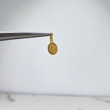 Dije Virgen de Guadalupe 0.6gr / 1.5cm / Diamantada Oro Amarillo &