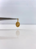 Dije Virgen de Guadalupe 0.6gr / 2cm / Troquelado Oro Amarillo &