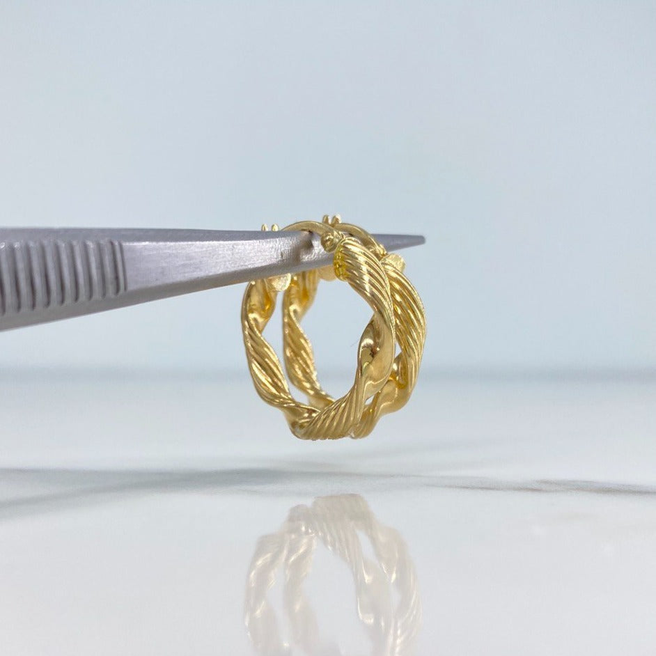 Candongas Valen 2.5gr / 2cm / Oro Amarillo