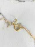 Candongas Sofi 2.15gr / 2cm / Espiral Oro Amarillo &