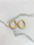 Candongas Sofi 2.15gr / 2cm / Espiral Oro Amarillo &
