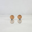 Topos 0.4gr / Diamantes Azules 4pts Oro Rosa (Joya) *