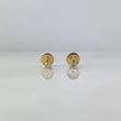 Topos 0.5gr / Diamantes 8pts Oro Amarillo (Joya) *