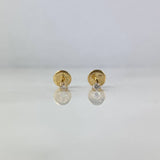 Topos 0.5gr / Diamantes 8pts Oro Amarillo (Joya) ©