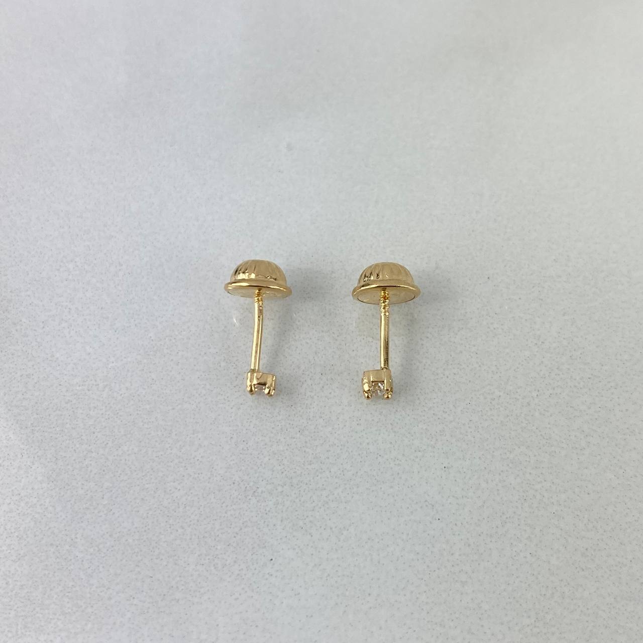 Topos 0.5gr / Diamantes 8pts Oro Amarillo (Joya) *