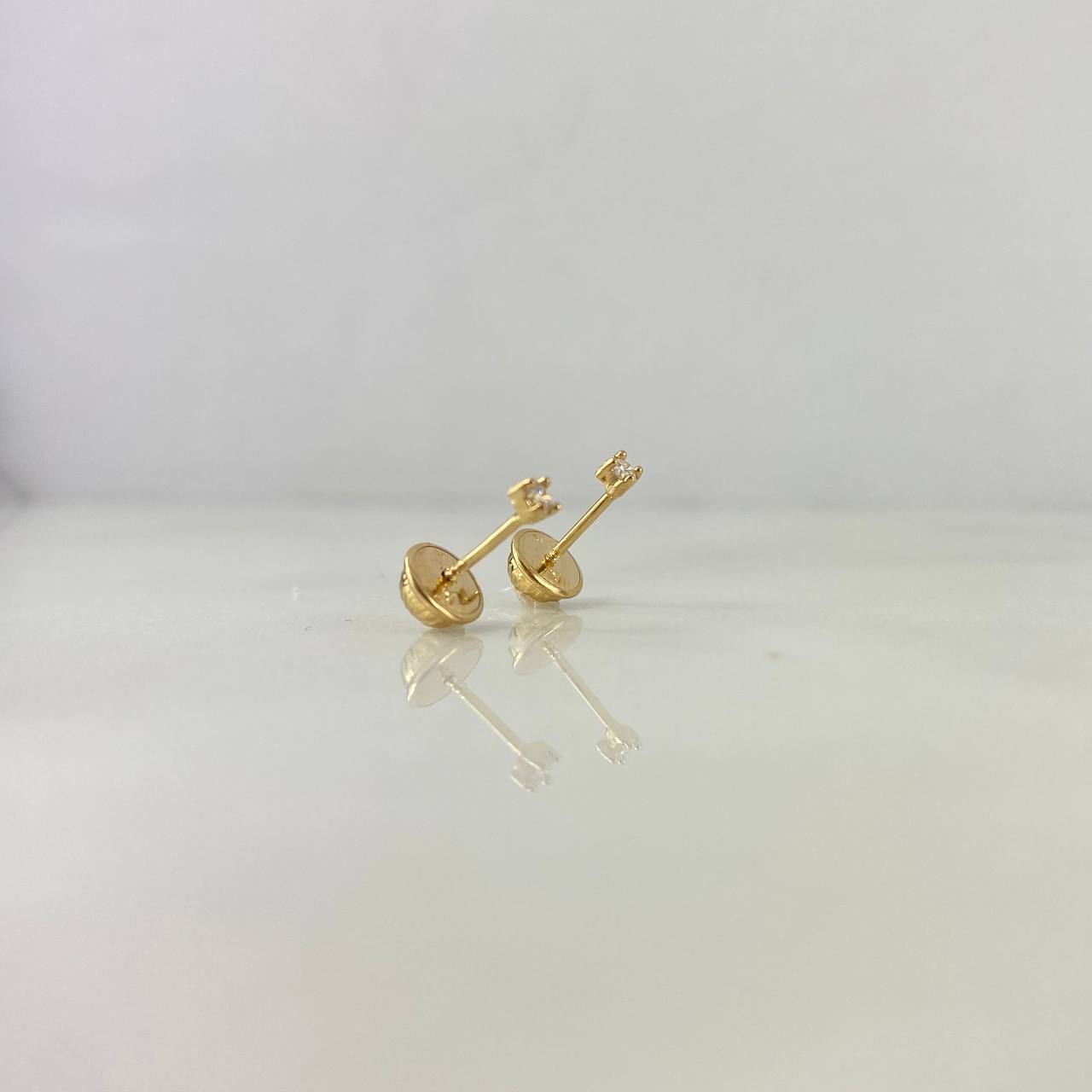 Topos 0.5gr / Diamantes 8pts Oro Amarillo (Joya) *
