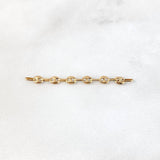 Herraje Retazo GC 0.55gr / 4.5cm / Seis Eslabones Oro Amarillo
