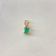 Dije Farol 1.05gr / 1.3cm / Esmeralda 65pts Oro Amarillo (Joya) $