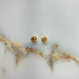 Topos Estrella 0.45gr / Liso Oro Amarillo &