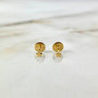 Topos Estrella 0.45gr / Liso Oro Amarillo &