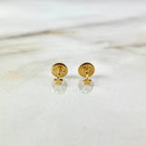 Topos Estrella 0.45gr / Liso Oro Amarillo &