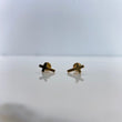 Topos Cruz 0.65gr / Liso Oro Amarillo &