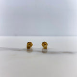 Topos Cuadrados 0.45gr / Liso Oro Amarillo &