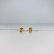 Topos Cuadrados 0.45gr / Diamantado Oro Amarillo &