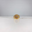 Anillo Sello 4.55gr / T11 1/4 / Punteado Tres Oros &