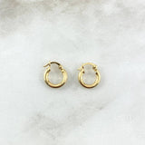 Candongas Jass 1gr / 1.3cm / Oro Amarillo 18K ©