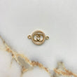 Herraje GC 1.25gr / 2cm / Circones Blancos Oro Amarillo &
