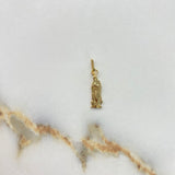 Dije Virgen de Guadalupe 1.1gr / 2.5cm / Lisa Oro Amarillo &