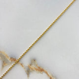 Cadena Lazo 2.9gr / 60cm / 1.9mm Oro Amarillo +3 &