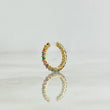 Piercing Earcuff Simulador 0.95gr / 1.3cm / Aro Arcoiris Oro Amarillo (Joya)