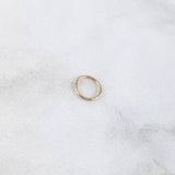 Piercing Aro Liso 0.2gr / 9mm Oro Amarillo 18K (Joya)