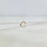 Piercing Chispa Curva 0.25gr / 0.7cm / 1mm Oro Amarillo (Joya)