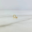 Piercing Chispa Curva  0.15gr / 1cm-1mm Oro Amarillo (Joya) ©