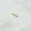 Piercing Esfera Tornillo 0.25gr / 0.7cm / 2.5mm Oro Amarillo (Joya) ©