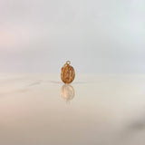 Dije virgen De Guadalupe 0.45gr / 2cm / Troquelado Oro Rosa $