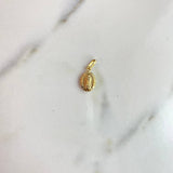 Dije Virgen de Guadalupe 0.5gr / 1.5cm / Troquelado Oro Amarillo $