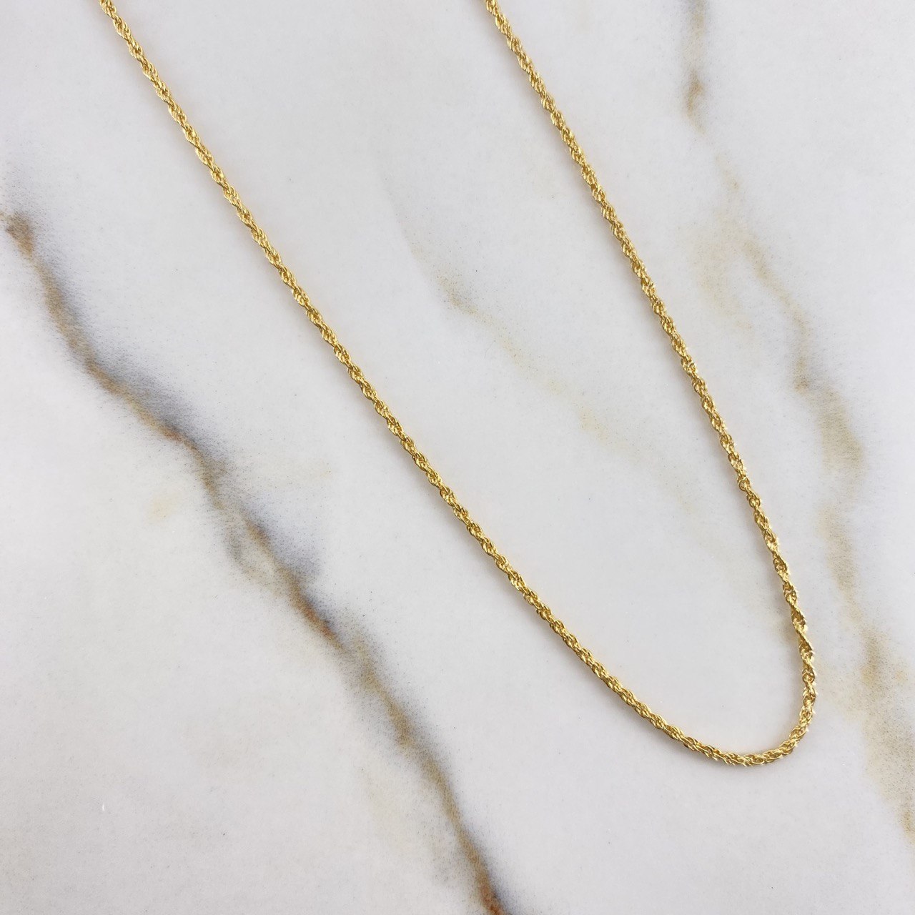 Cadena Lazo 0.95gr / 50cm + Dije Tortuga 0.45gr / 1.2cm Oro Amarillo (Oferta) &