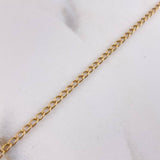 Pulso Espiga 1.2gr / 16.5cm / Oro Amarillo $