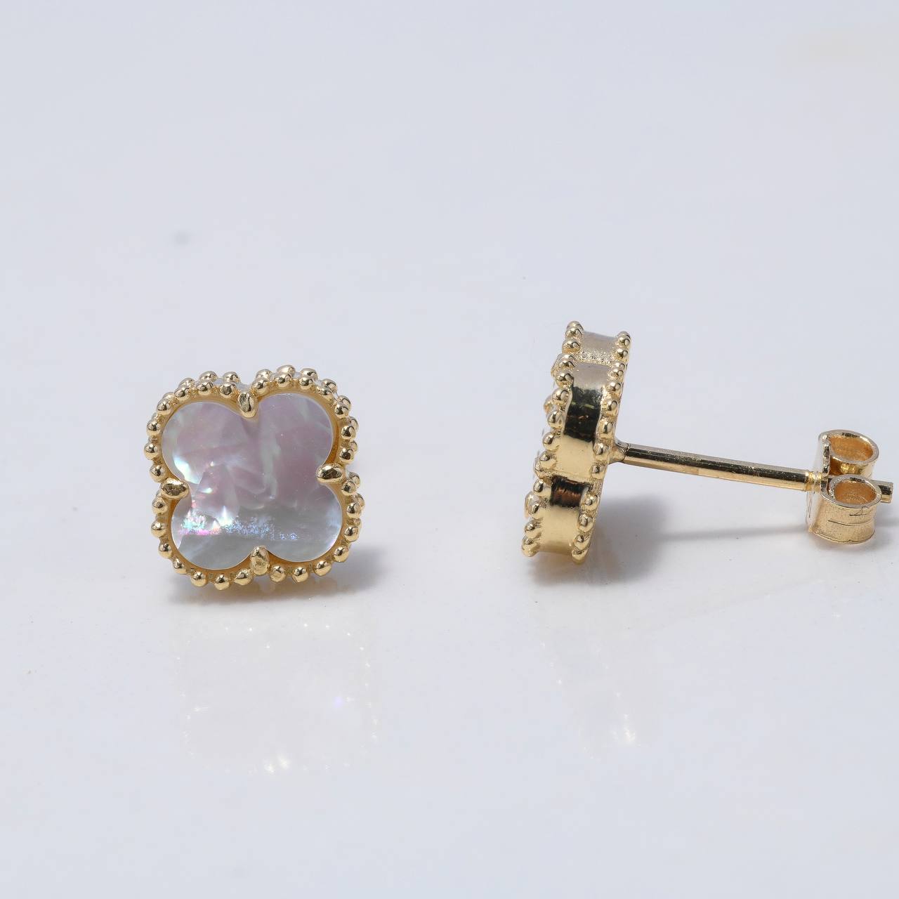 Topos Trebol 2.1gr / Nacar Blanco Oro Amarillo +4 $