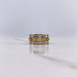 Anillo Mecanico Movimiento 17.6gr / T11 / Circones Blancos Dos Oros Amarillo Blanco $