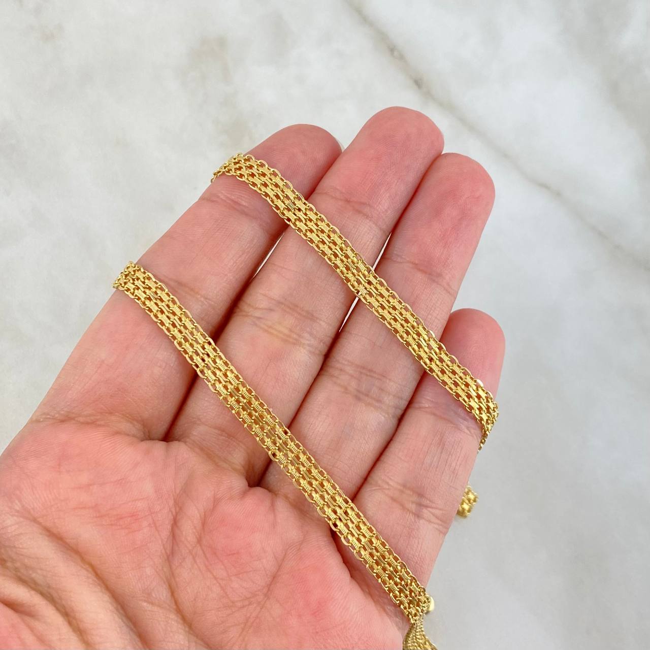 Cadena China 10.55gr / 40cm / 5mm Oro Amarillo +0 *